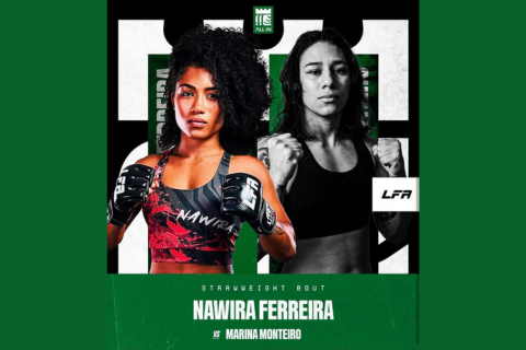CURITIBANA NAWIRA FERREIRA  TEM LUTA MARCADA  NO EVENTO LFA  EM BRASÍLIA